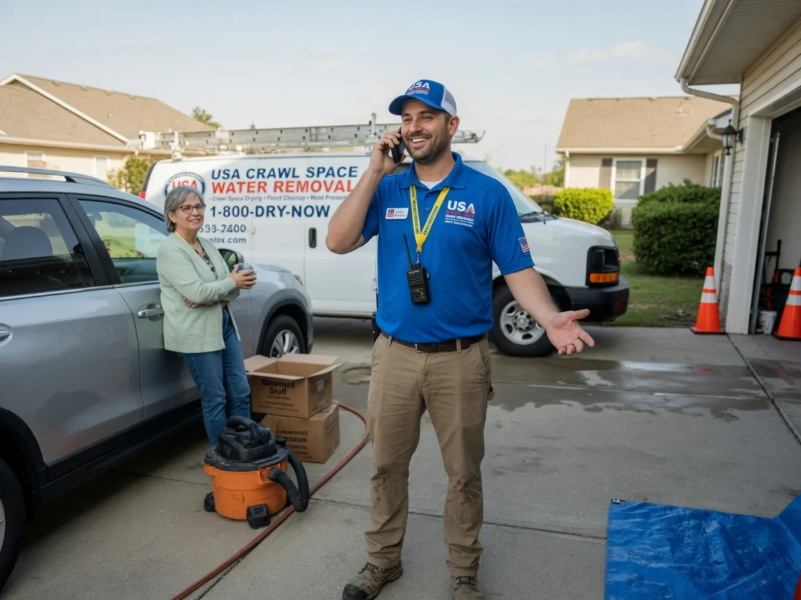 Crawl Space Water Removal Bon Aqua, TN FAQs